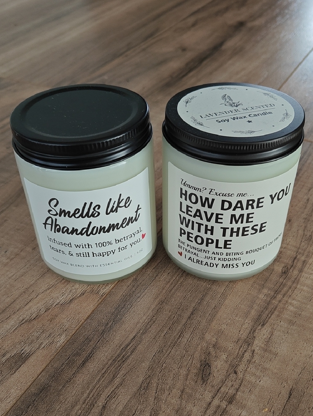 NWT Goodbye Candles